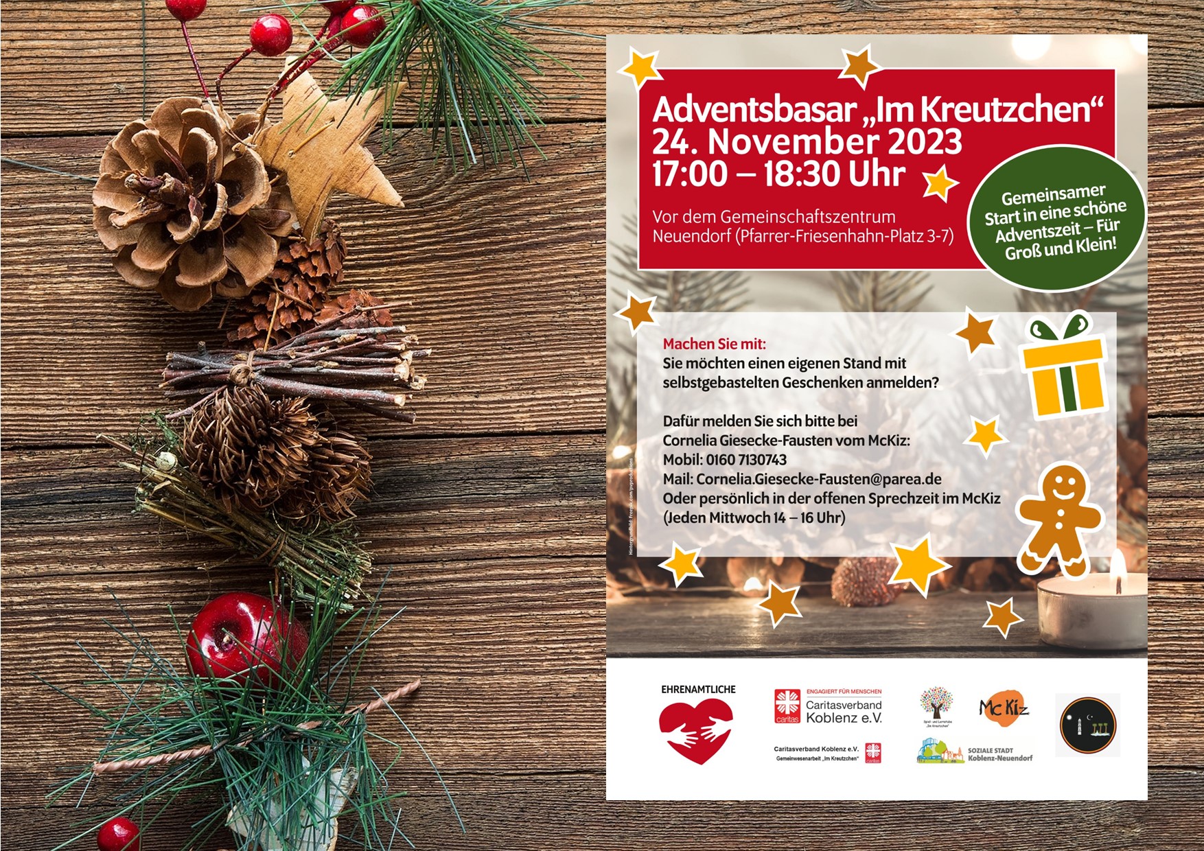 Adventsbasar Im Kreutzchen Soziale Stadt Koblenz Neuendorf