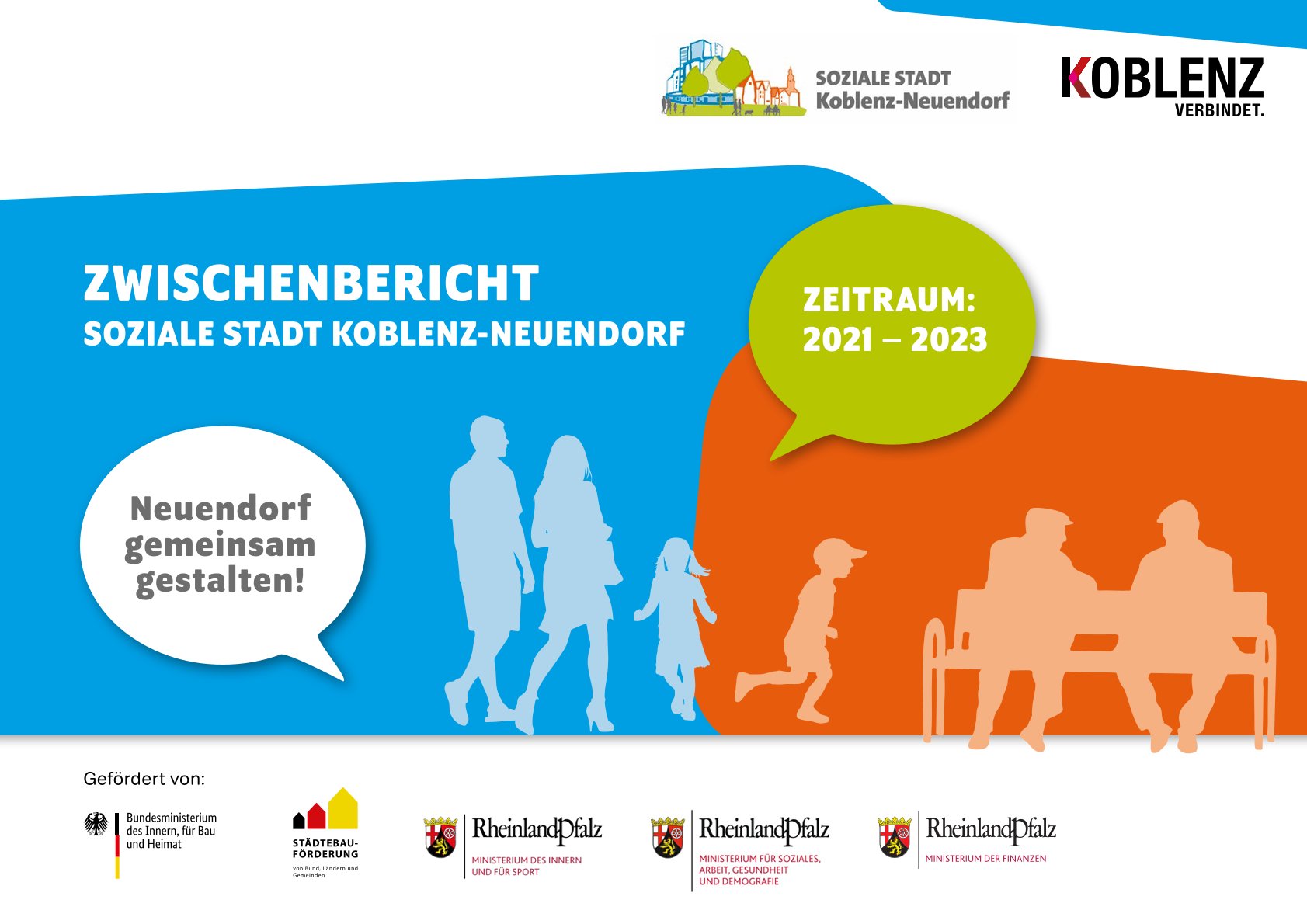 Zwischenbericht 2021 - 2023 | Soziale Stadt Koblenz-Neuendorf