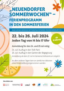 Flyer Neuendorfer Sommerwochen