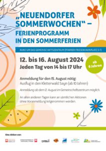 Flyer Neuendorfer Sommerwochen